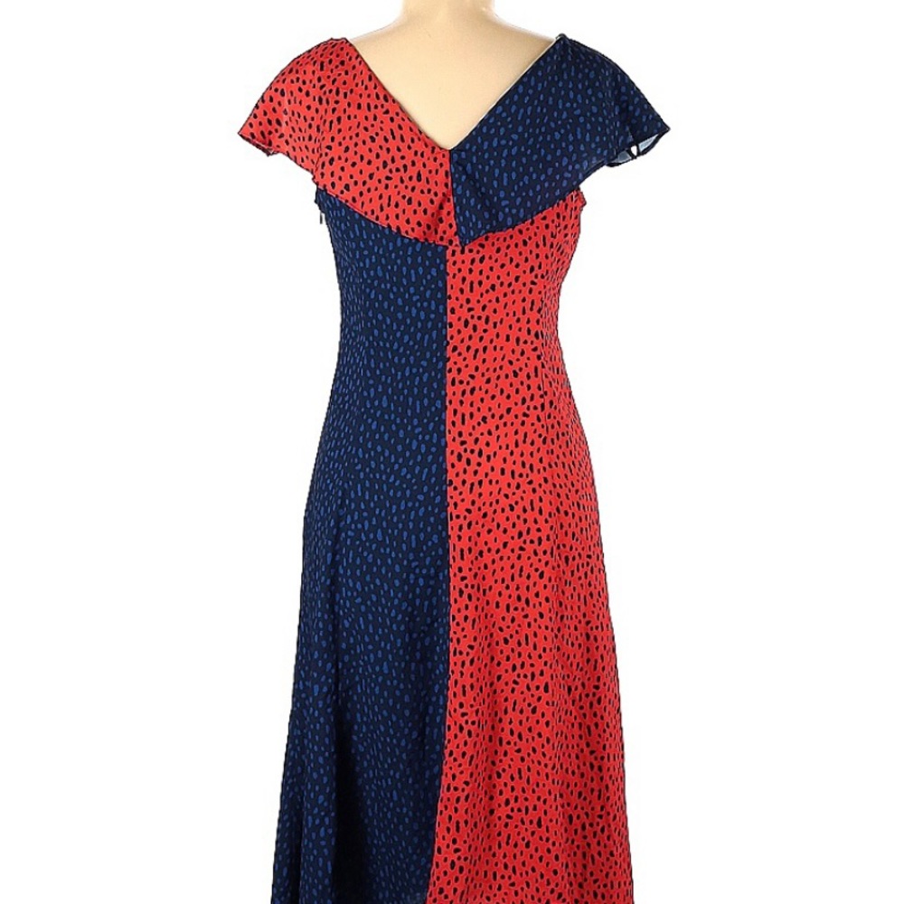 DEREK LAM COLLECTIVE size 8 two color dress in excellent condition - Picture 2 of 7